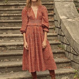 Doen NWT CATANIA DRESS Calico Canyon Blooms XL